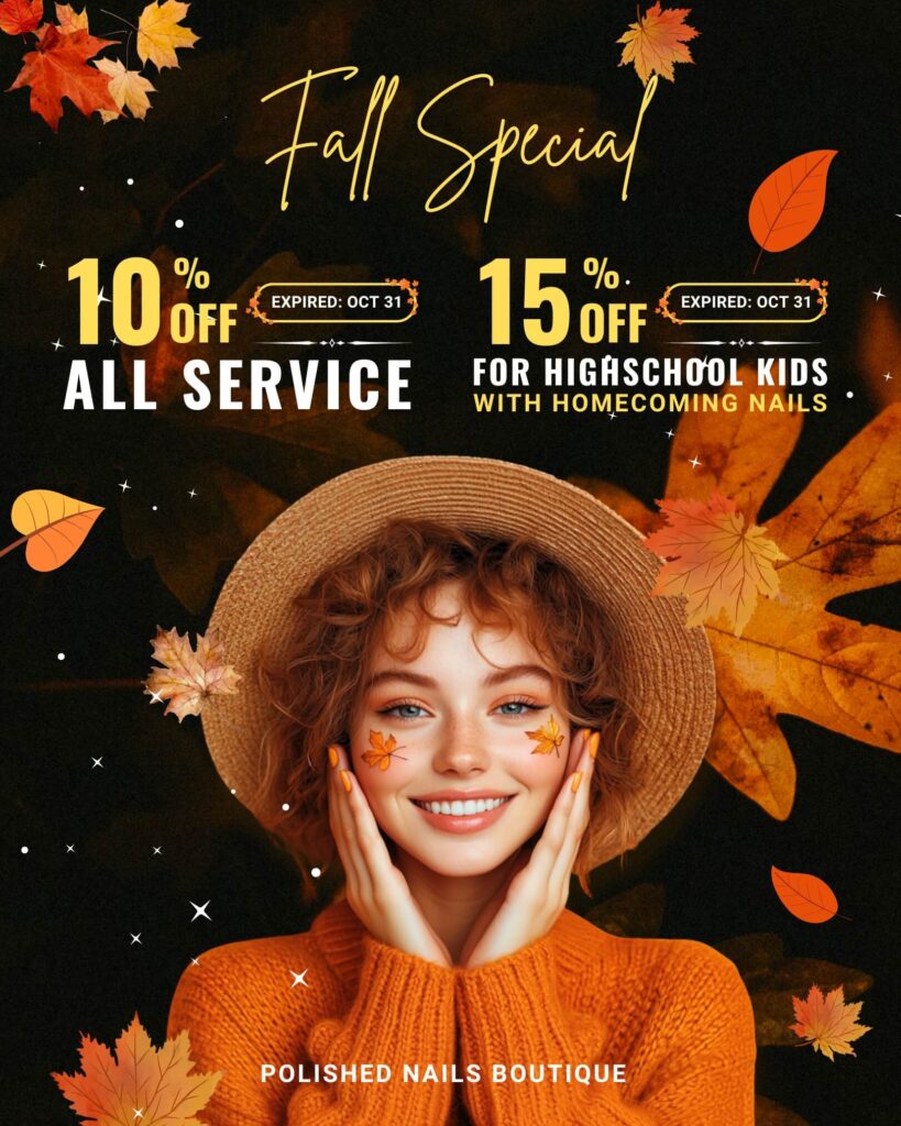 Gift card promotion poster